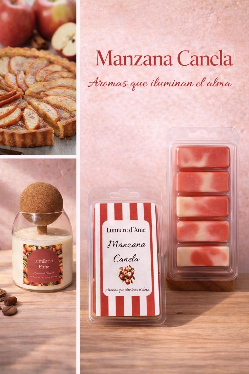 Wax Melt Manzana Canela